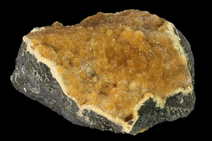 Intense Orange Calcite Crystal Cluster - Poland #148389